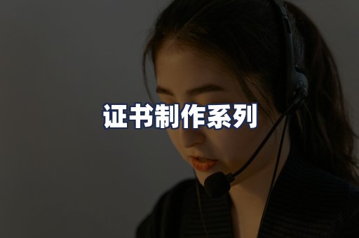 证书制作系列